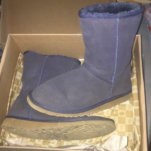 Royal blue Uggs size 8